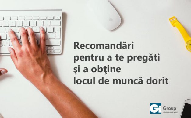 Din facultate, la primul job. Recomandări pentru a te pregăti şi a obţine locul de muncă dorit.