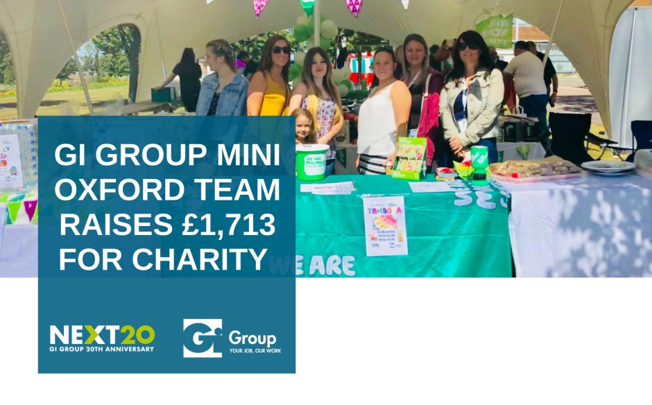 GI Group Team Raise £1,713 for MacMillan