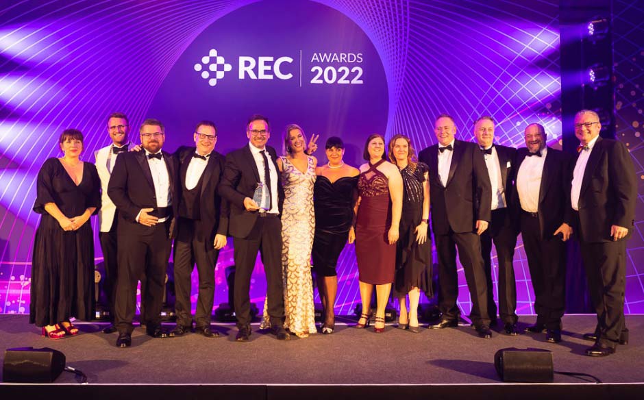 GI GROUP WINS RECRUITMENT TEAM PRIZE AT THE UK’S PRESTIGIOUS RECRUITMENT & EMPLOYMENT CONFEDERATION (REC) AWARDS