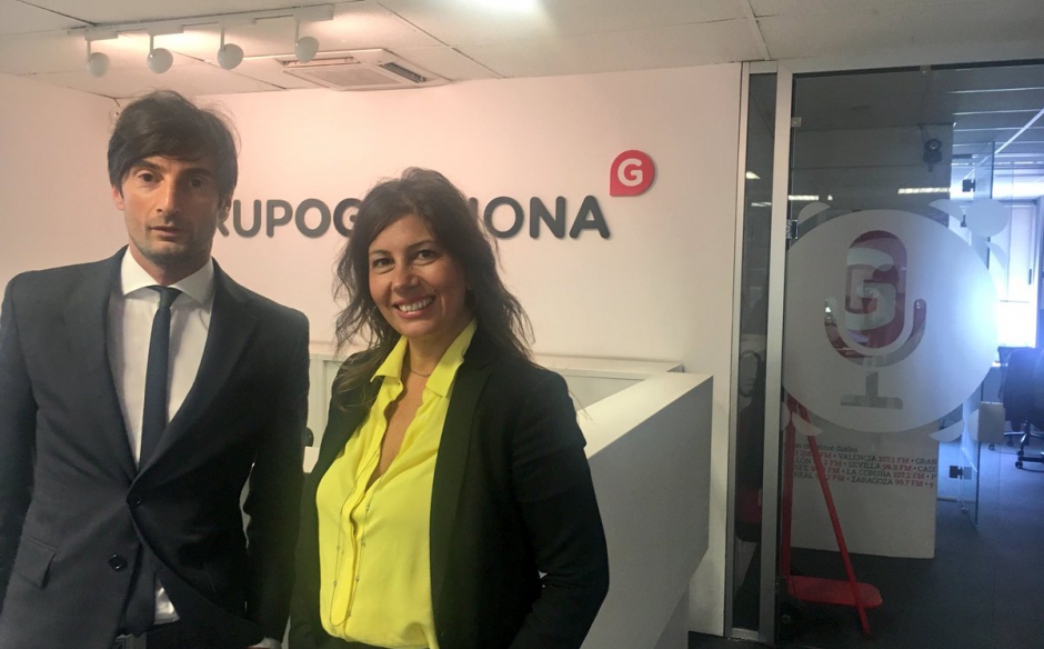 PATRICIA BARROSO Y STEFANO NOVARETTO EN GESTIONA RADIO