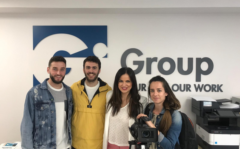 ARAGÓN TV VISITA NUESTRA OFICINA DE GI GROUP ZARAGOZA