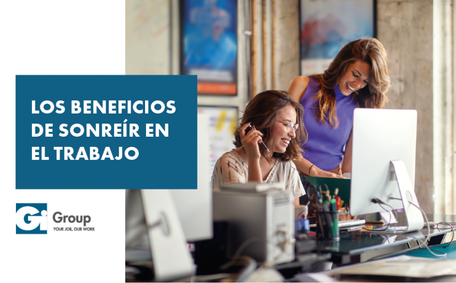 Los beneficios de sonreír en el trabajo